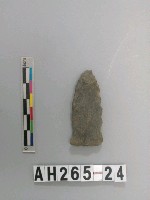 藏品(帶鋌打製石鏃)的圖片